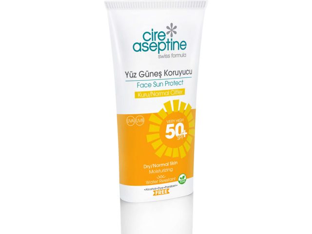 Cire Aseptine Facial Sunscreen For Dry and Normal Skin 50 SPF 50 ml