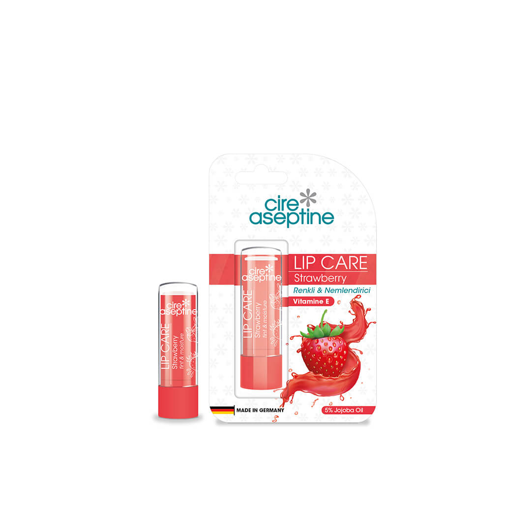 Cire Aseptine Strawberry Tinted Dudak Bakım Kremi Anthemis Cosmetics