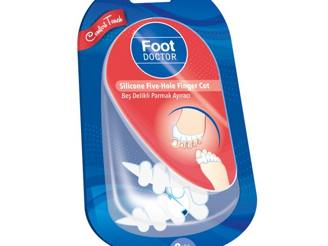 Foot Doctor Silicone Five-Hole Finger Cot