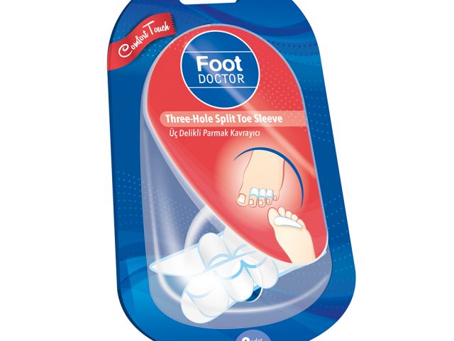 Foot Doctor Three-Hole Split Toe Sleeve