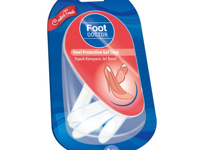 Foot Doctor Heel Protective Gel Tape Four Pieces