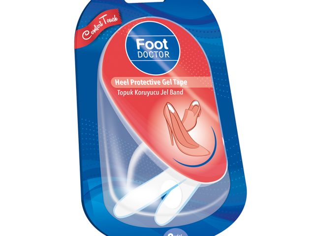 Foot Doctor Heel Protective Gel Tape 2 Pieces